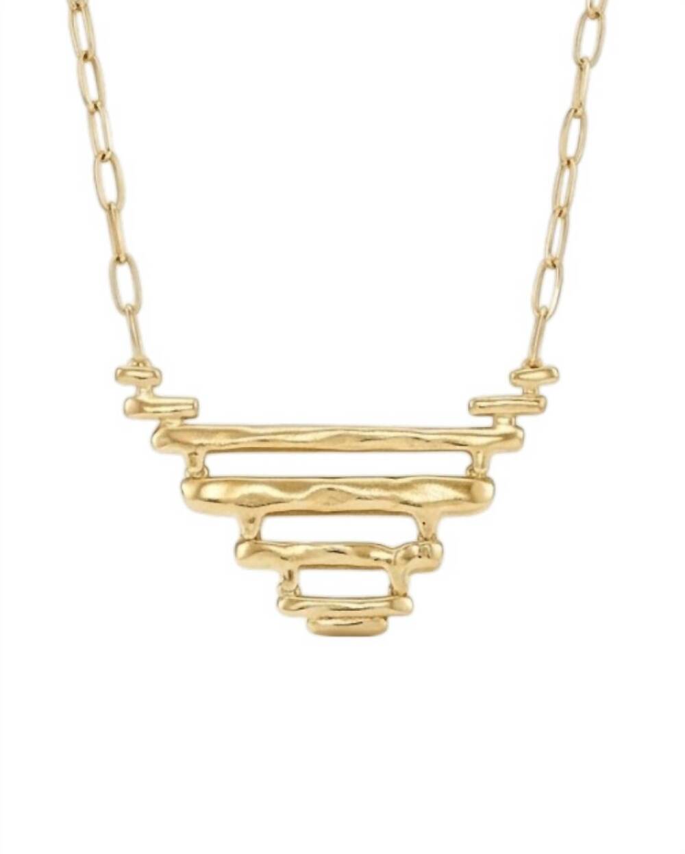 NEW KENDRA SCOTT women's rylan pendant necklace in gold
